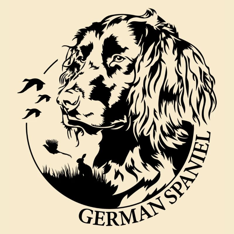 German Spaniel Portrait Jagdhunde Wilsigns