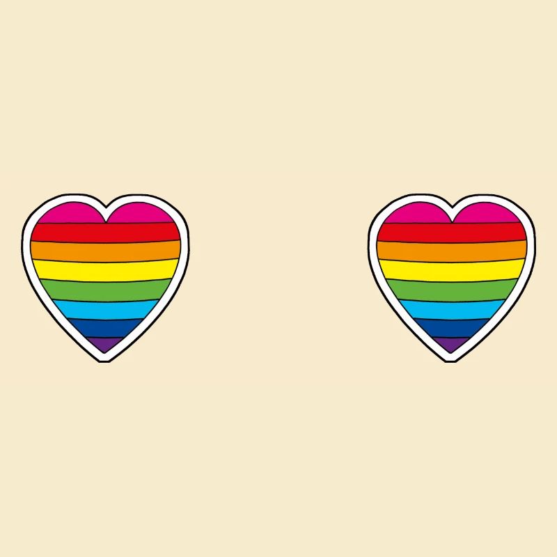 pride hearts