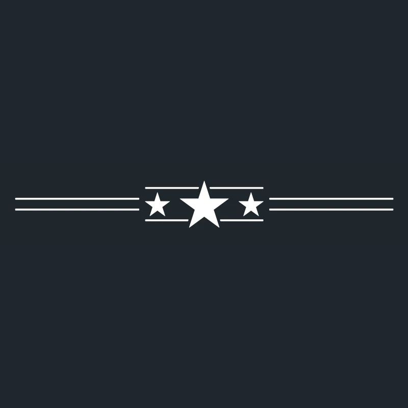 Sterne Linie Symbol Element
