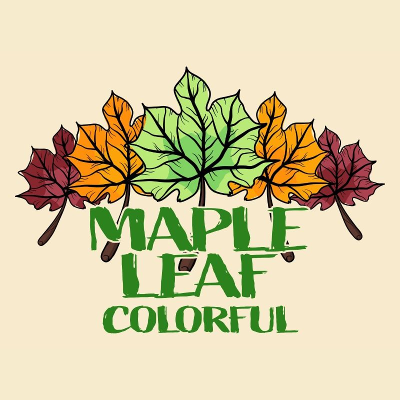 Maple Leaf coloré