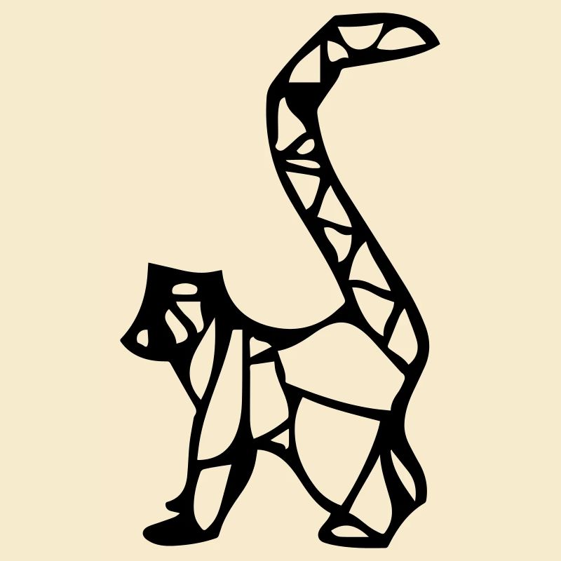 Origami Lemur Äffchen