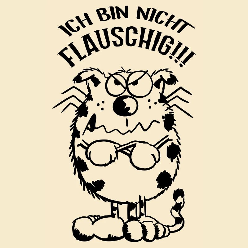 Ich bin nicht flauschig Katze - Comic