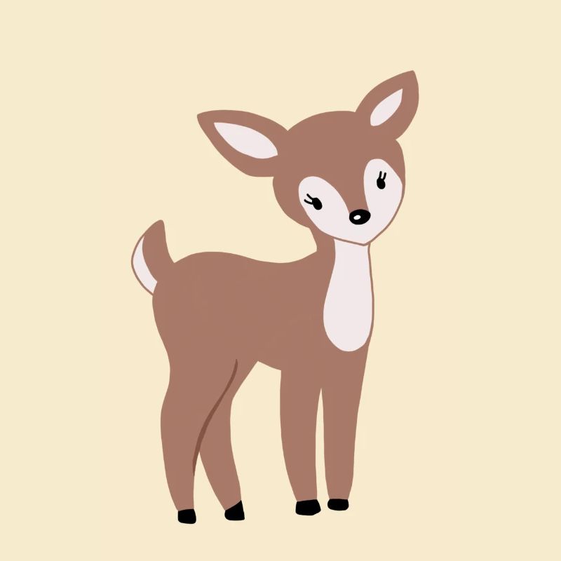 Doux faon Bambi
