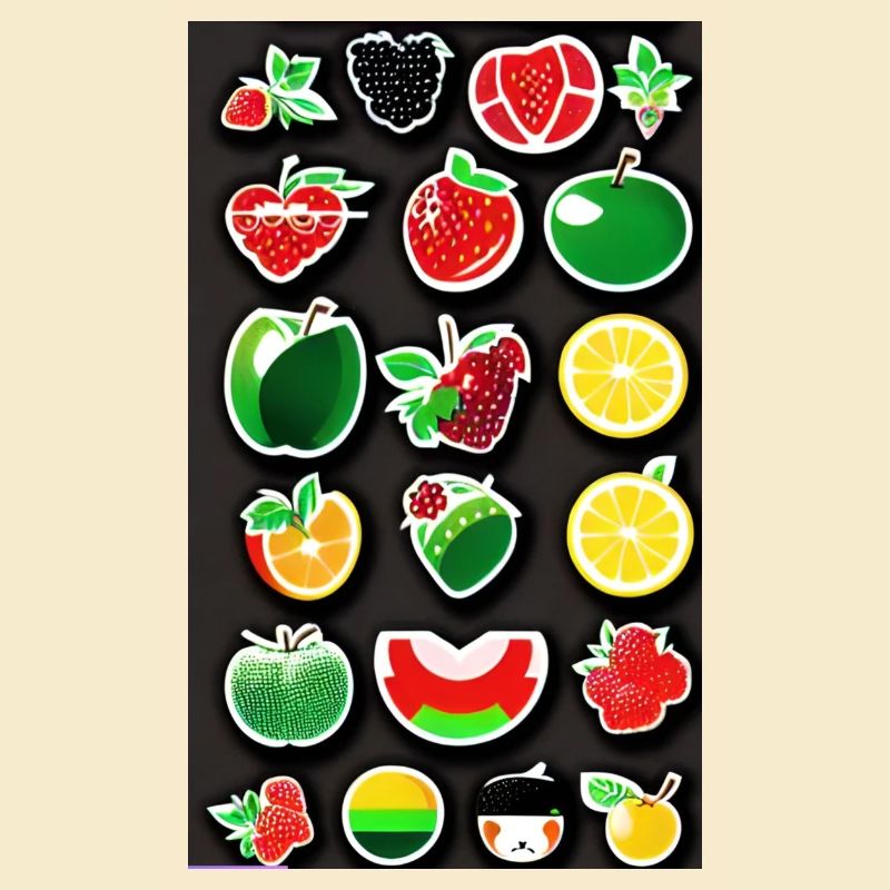 Stickers fruitz