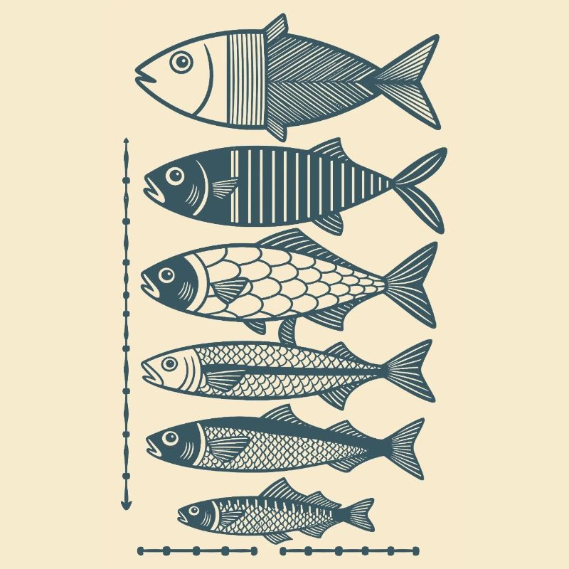 Fisch-Parade: Maritime Muster