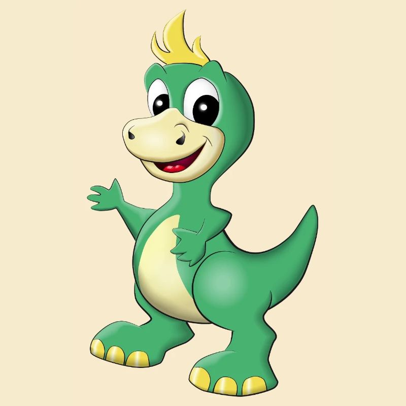 Aventure de l’ami dragon Dino vert