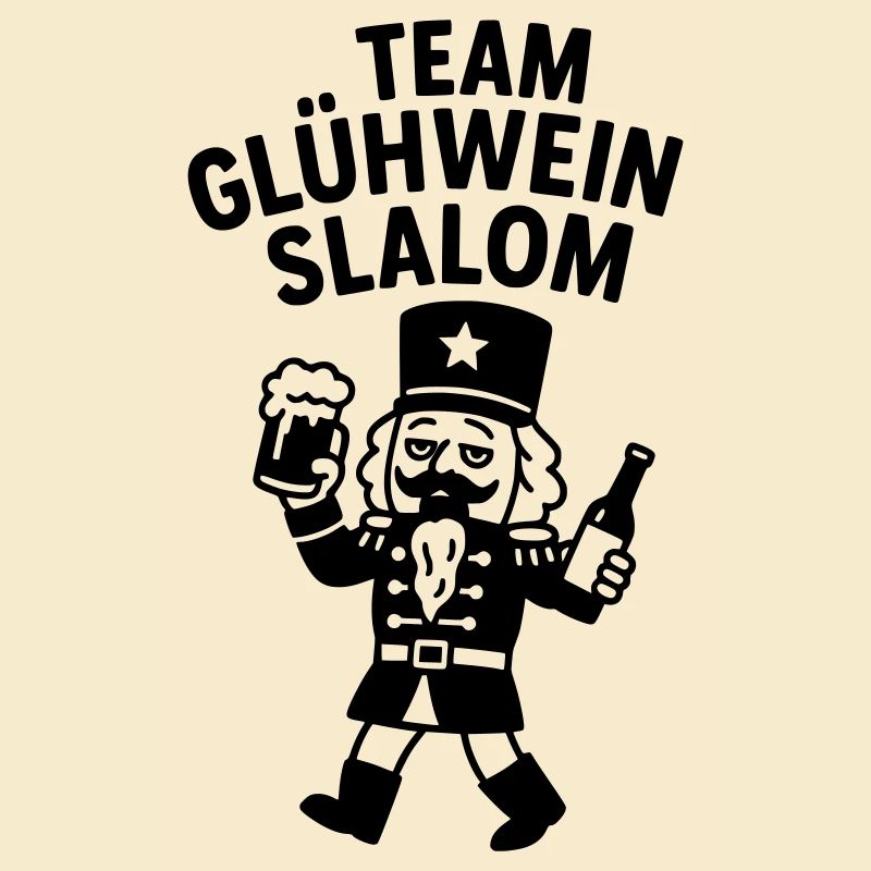Team mulled wine slalom drunk nutcracker funny