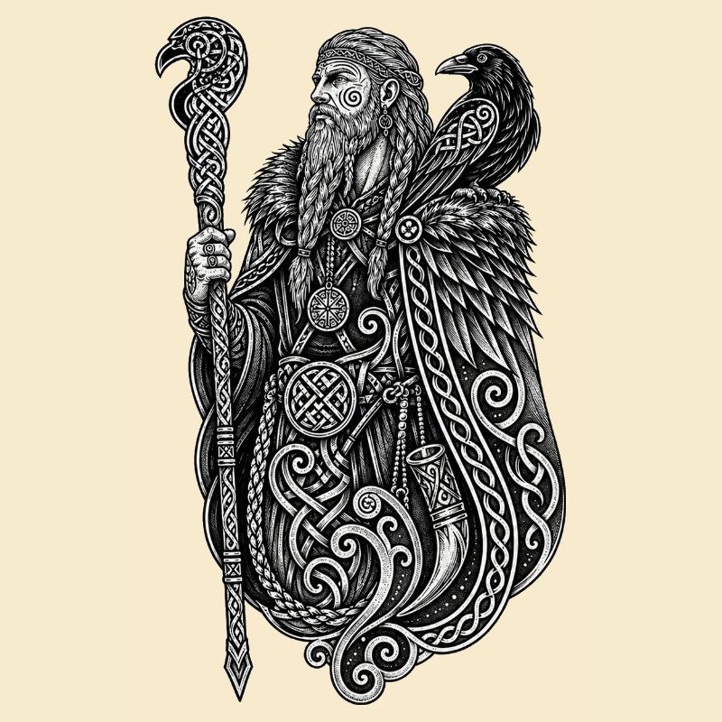 Runemage and Raven