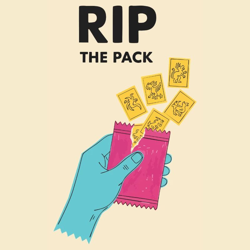Rip The Pack Sammelkarten-Booster-Pack-Ripping