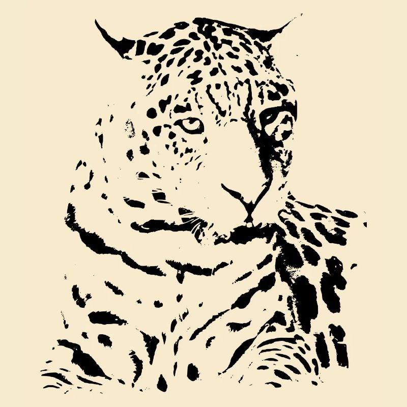 leopard schwarz Geschenke Geschenkidee