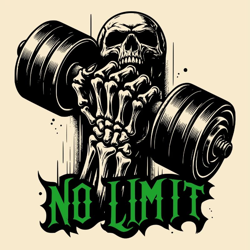 Haltère de musculation No Limit Hard Workout