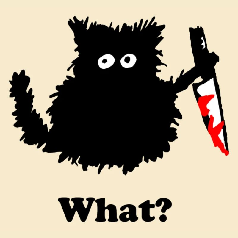 Murder Kitten Sticker