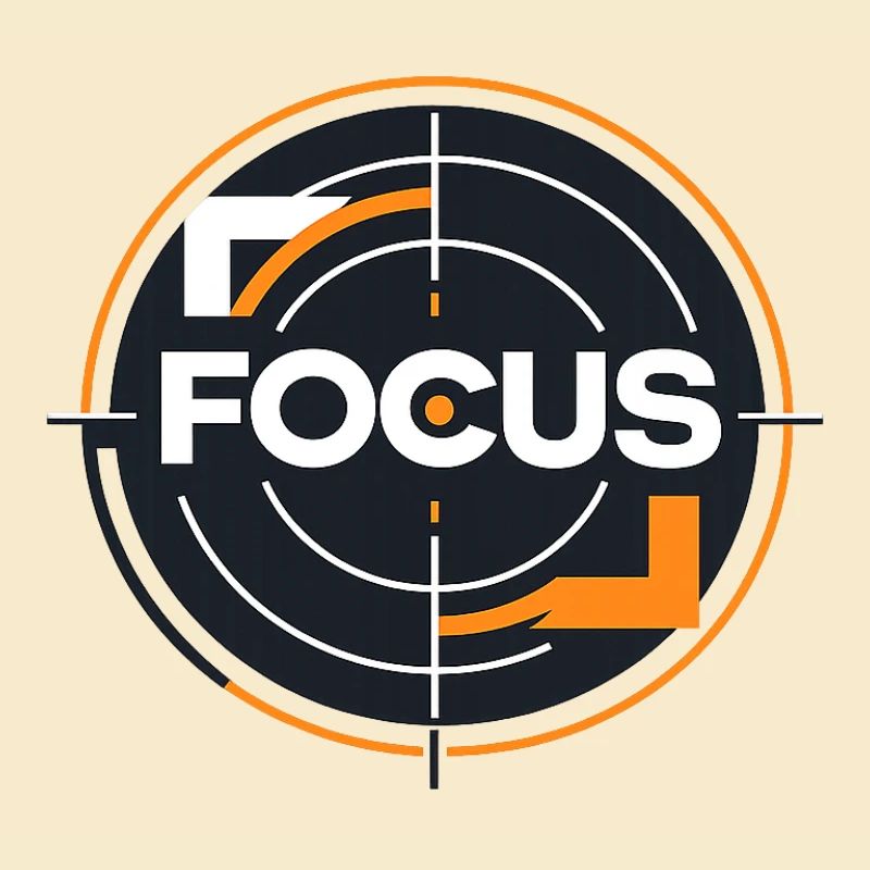 Focus Target Circle Logo