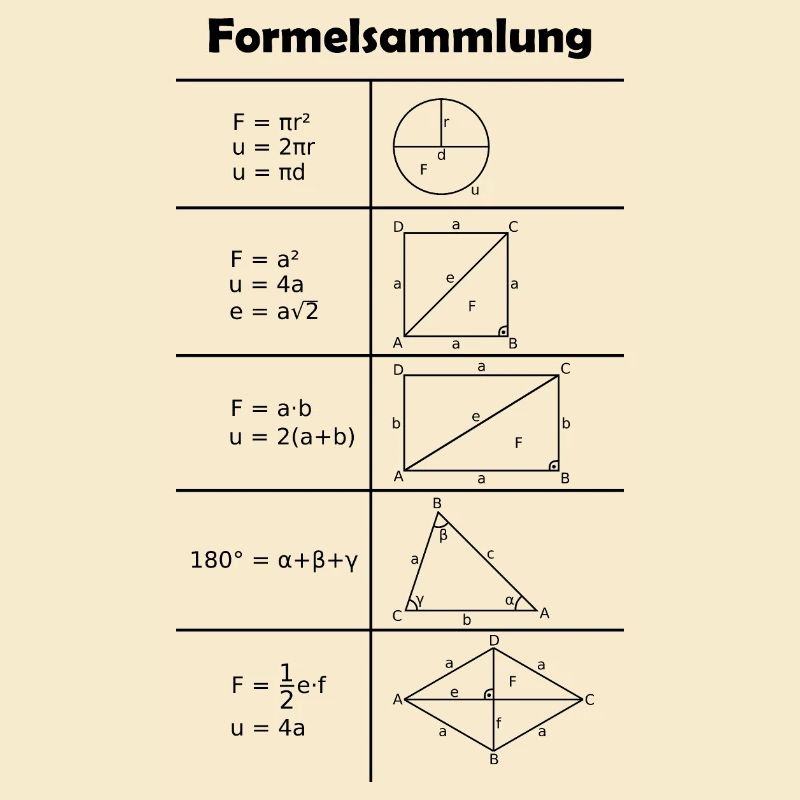 Formulaire / Math / Mathématiques