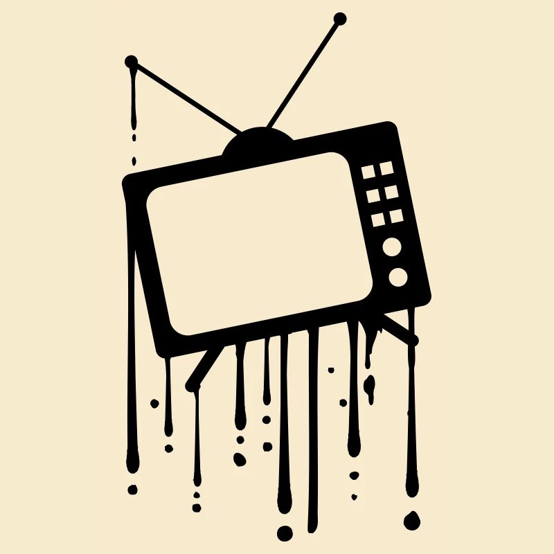 Drop Graffiti TV TV Screen Watch
