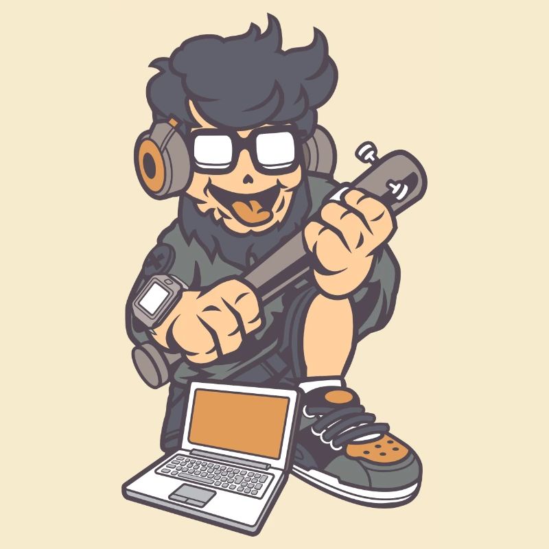 Jugendlicher Technik