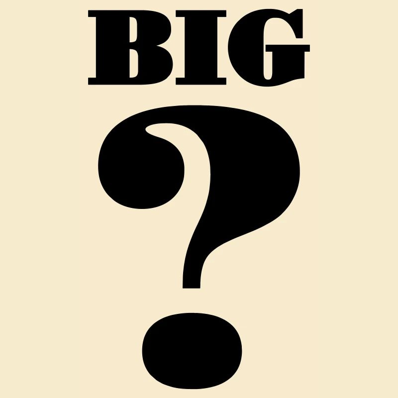 Big question mark