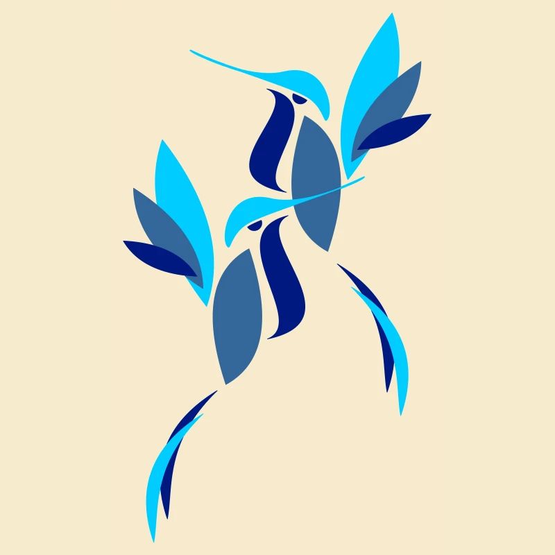 Blauer Vogel