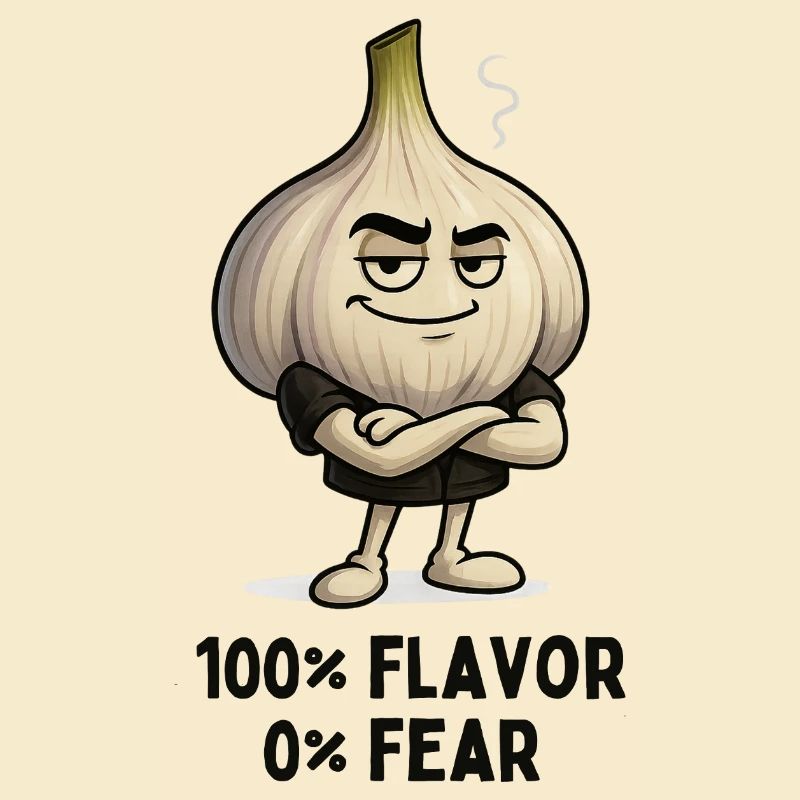 Garlic Attitude : 100 % saveur dessin animé