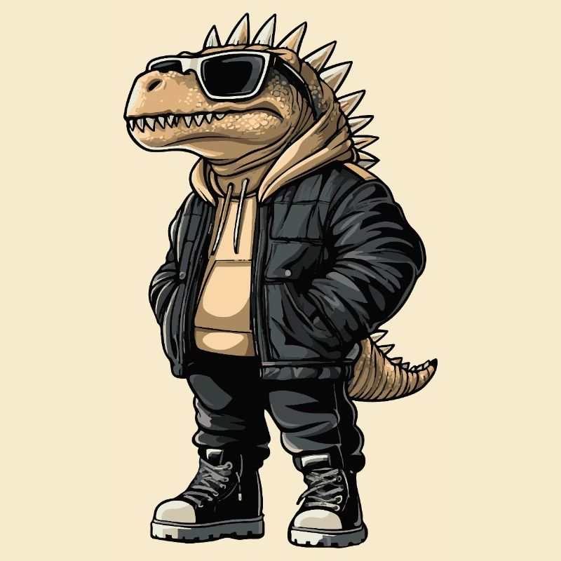 Dinosaurier stegosaurus Cool Winter