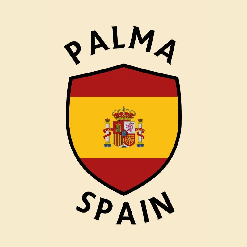 Palma Spanien Schildflagge