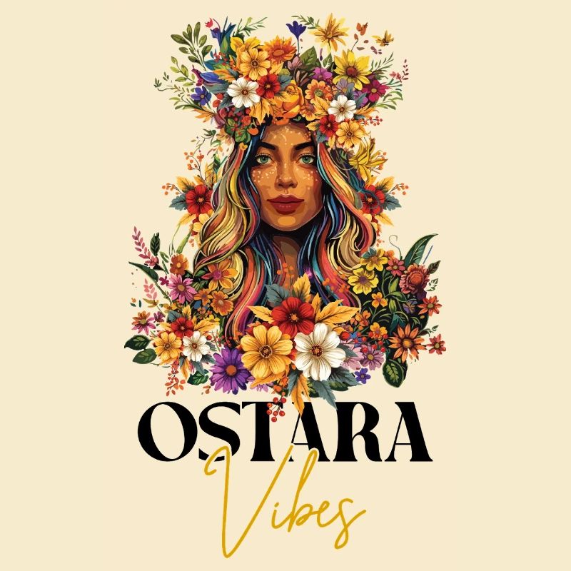 Ostara Vibes Happy Easter Ostara Goddess