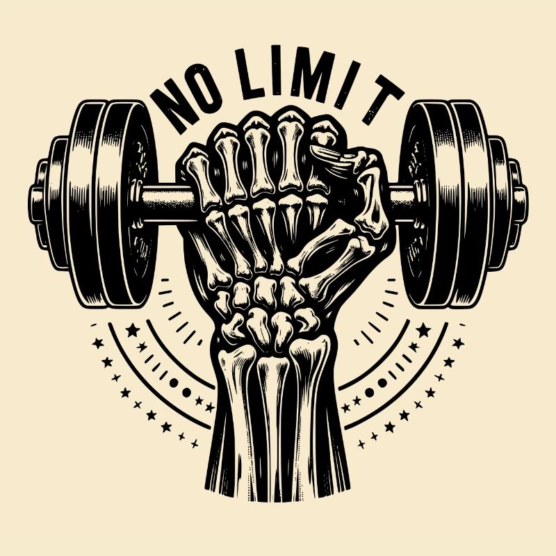 Haltère de musculation No Limit Hard Workout