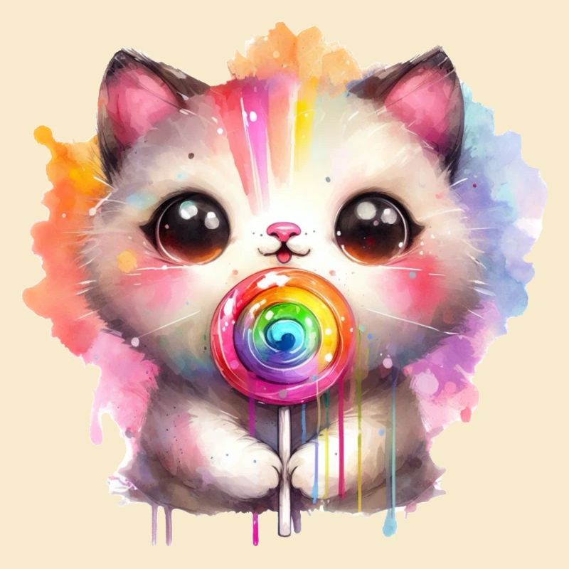 Kitty Kat mit Lolli