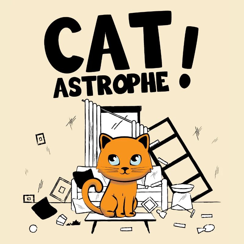 Cat Astrophe ! - Jeu de Mots Chatons Mignons