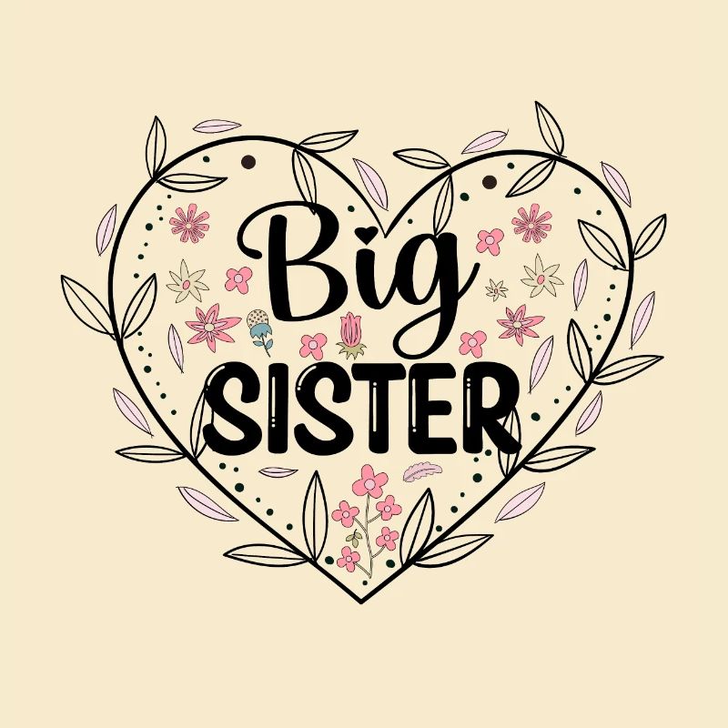 Große Schwester, Schwesterngeschenk, befördert zur Großen Schwester