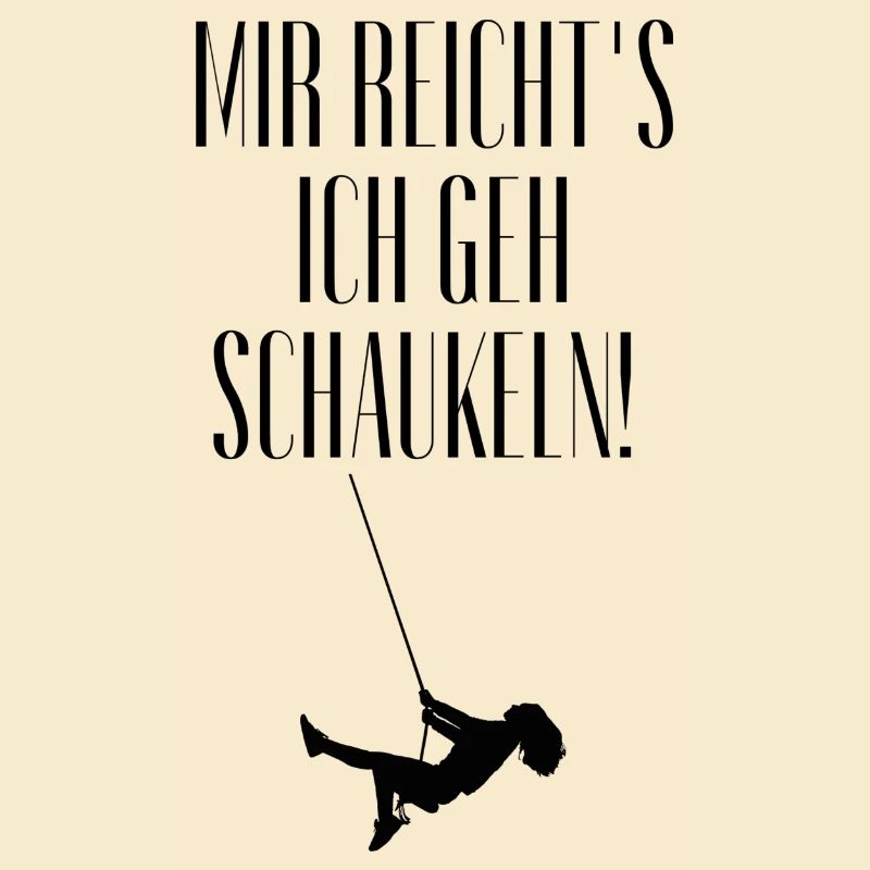 Schaukelpause - Statement mit Schwung