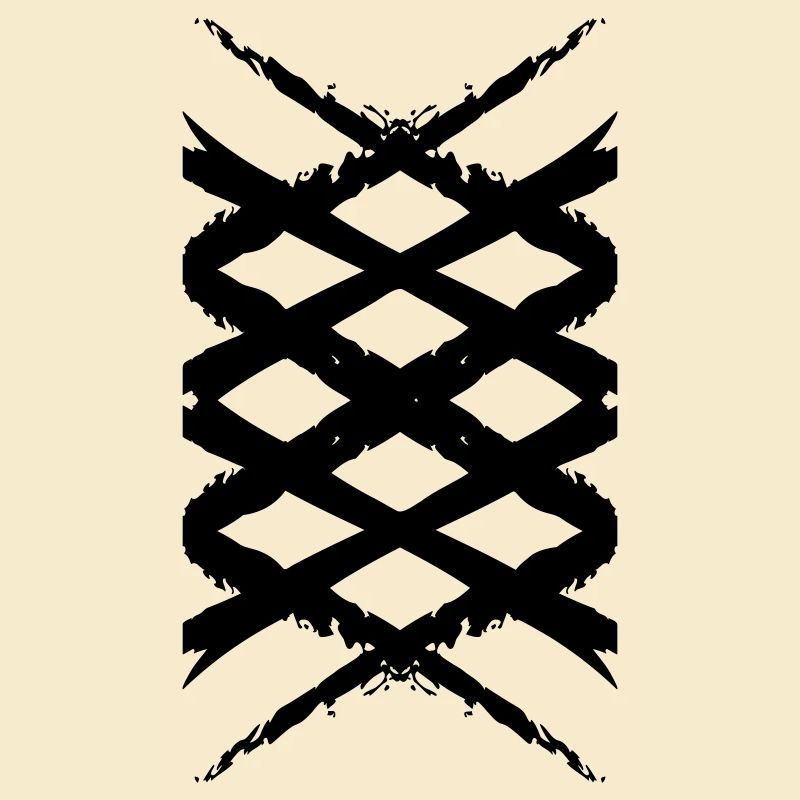 Diamonds Art Cross Pattern | Graphique vectoriel