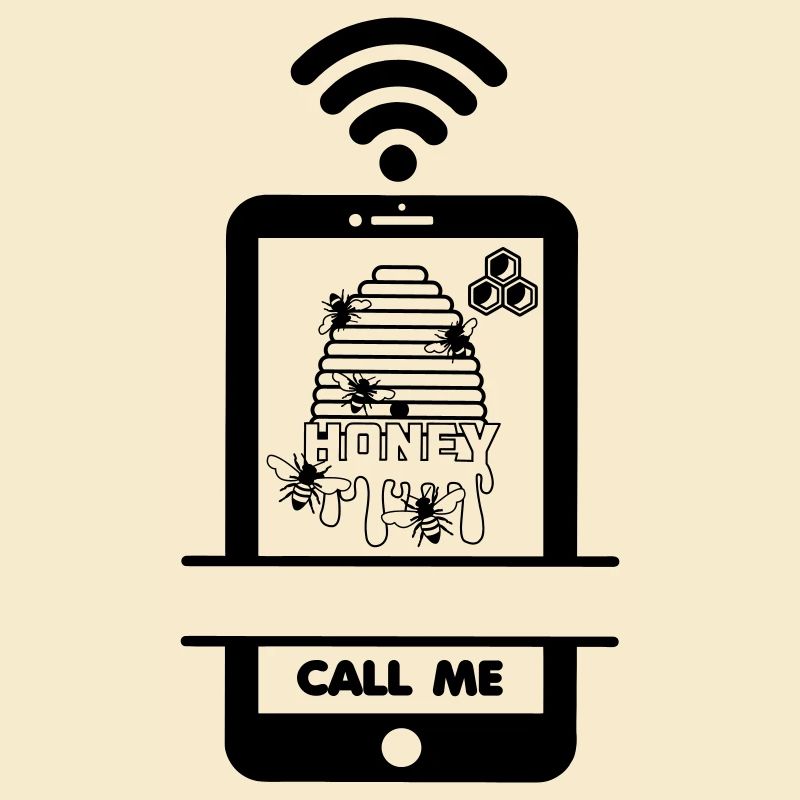 Call me phone beekeeper delicious honey