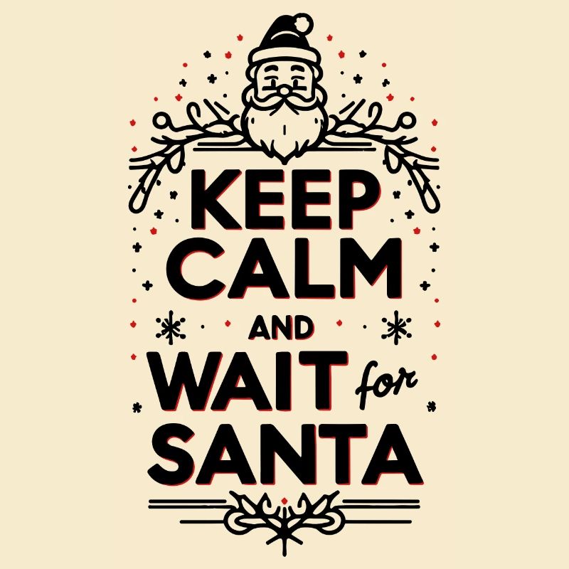 Keep Calm and Wait for Santa