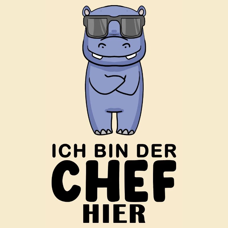 Chef Spruch lustig - Ich bin der Chef hier - Chef