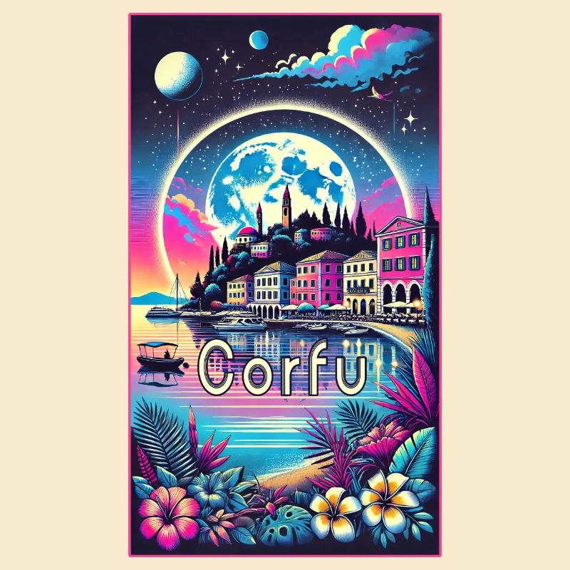 Design de vacances à Corfou en Grèce