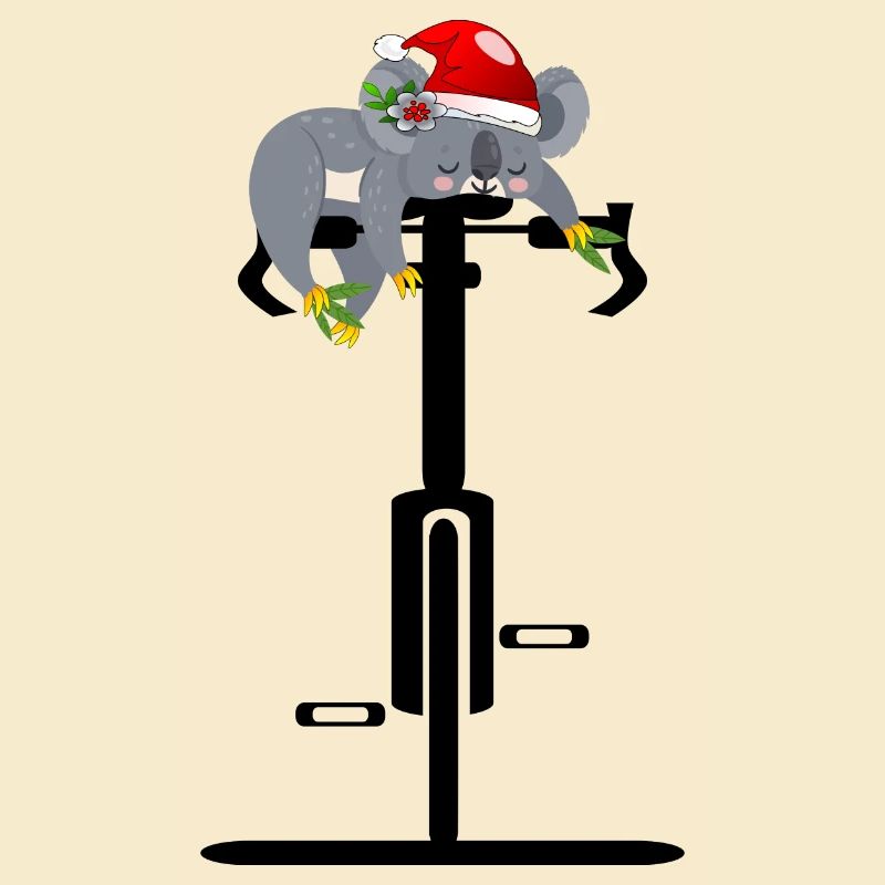 NOËL VÉLO CYCLISME KOALA BEAR