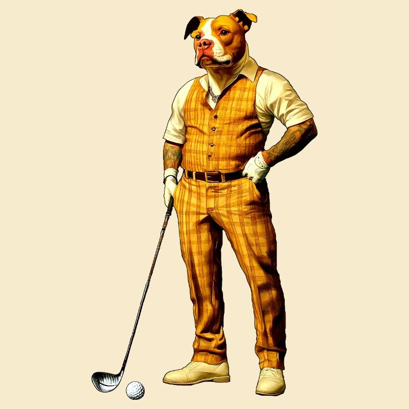 Pitbull Golfer