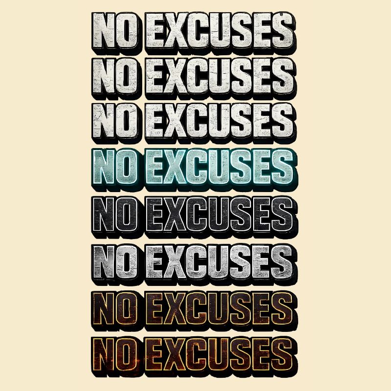 Aucune excuse pour la motivation colorée