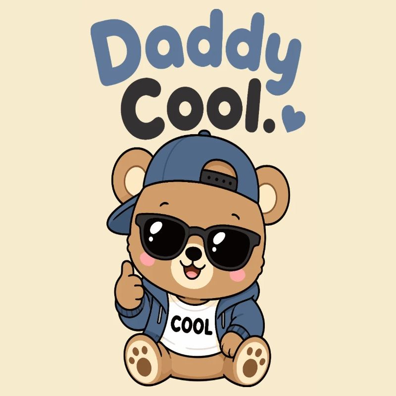 Papa Ours Cool en sweat à capuche