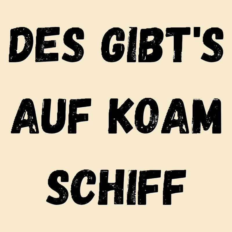 Lustiger Spruch Schiff