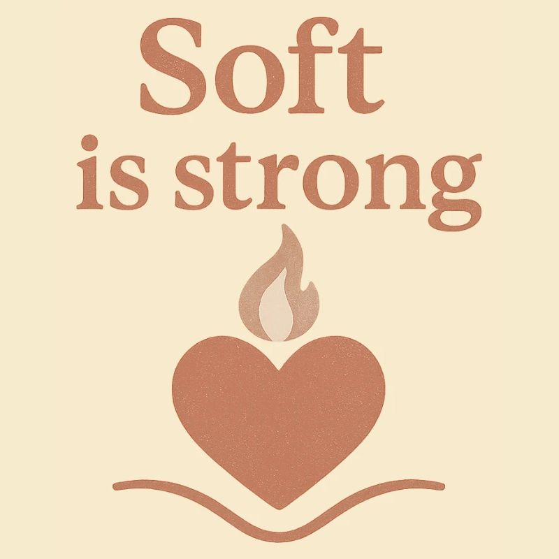 Soft is strong heart fire