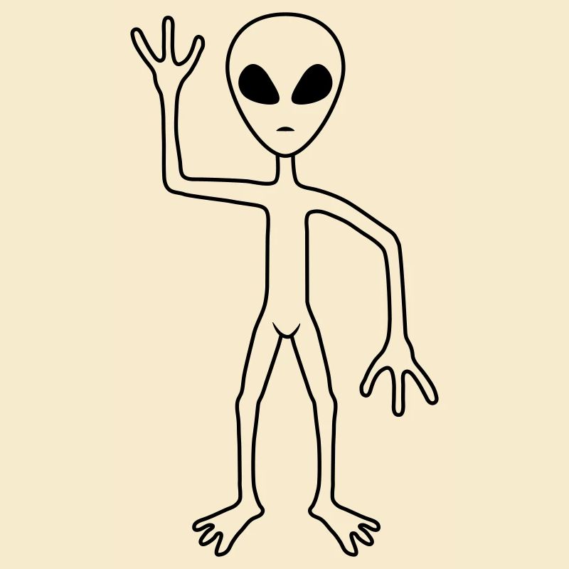 Welcome Alien waves friendly