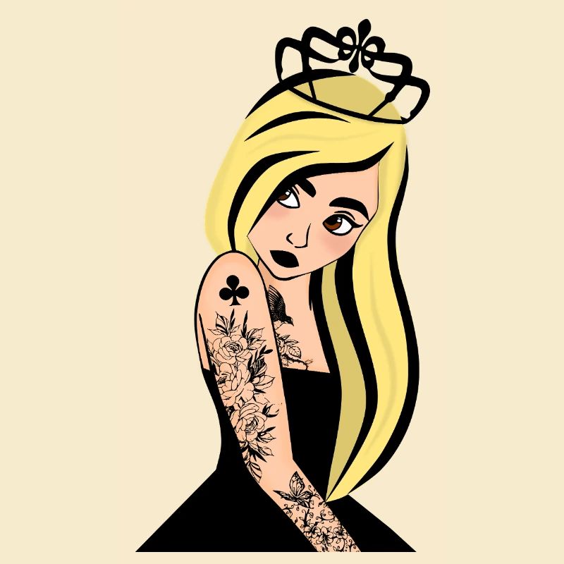 Punk Klee Dame