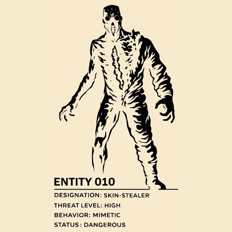 Backrooms Entity 10 black