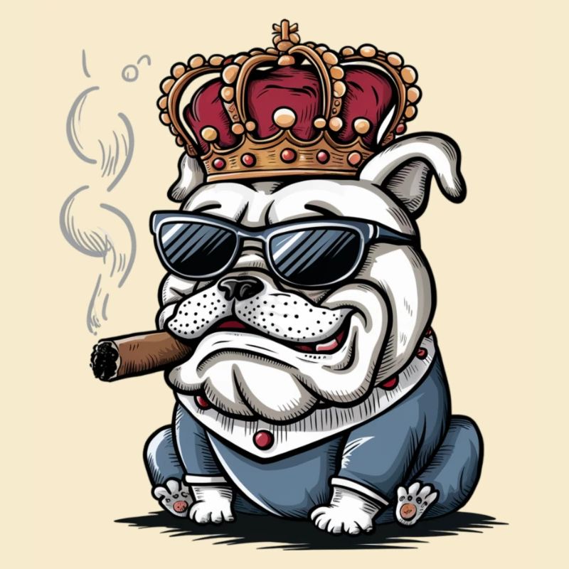 Cooler Hund