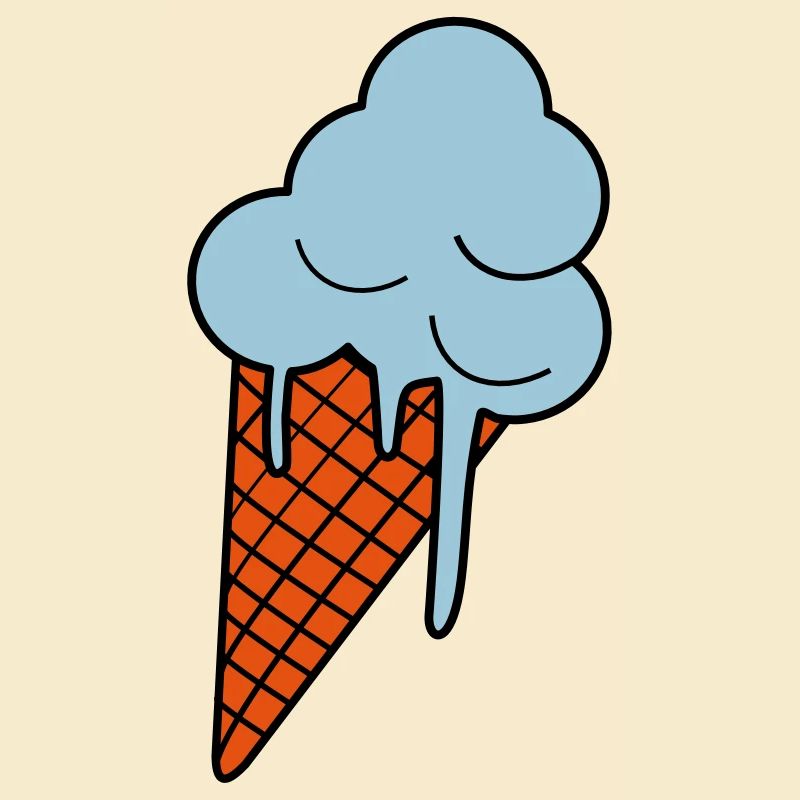 Schmelzendes Eis