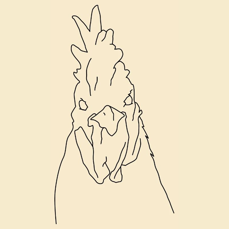 Rooster Minimalism