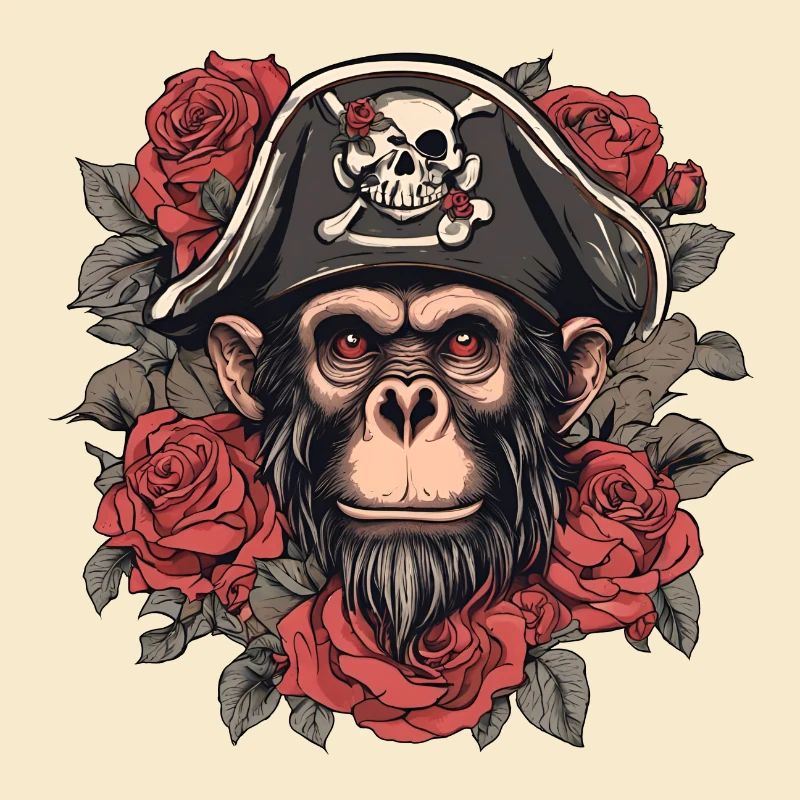 Singe pirate