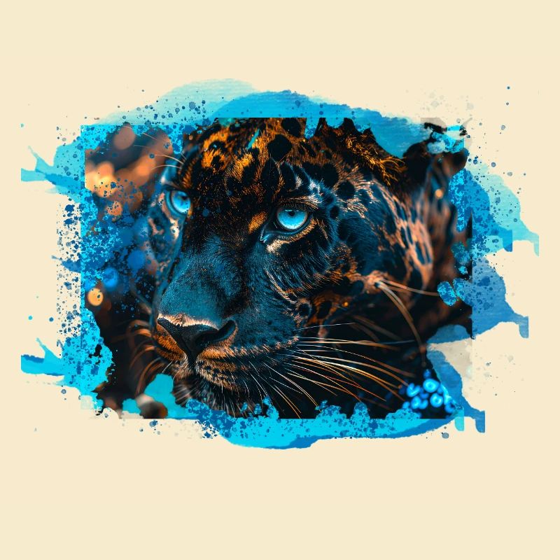 wildkatze,Tiger,Leopard,Pailletten,Glitzer,gold